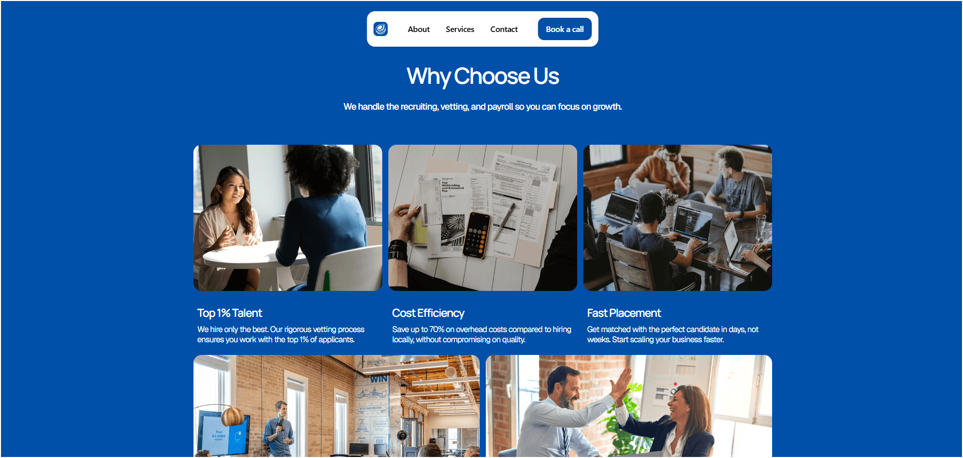 Evolve Talents — Recruitment & VA Platform — Real Solutions PH, Philippines — screenshot 3
