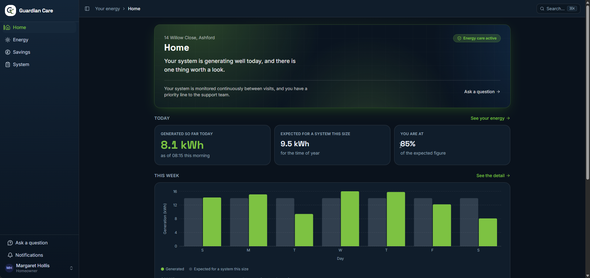 Guardian Care — Solar Assessment & Monitoring — built by Real Solutions PH — screenshot 3